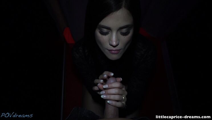 [POVDreams] - LittleCaprice's POV Experience - Blowjob at Expo - LittleCaprice