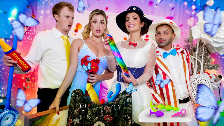 [MYLFwood] - Blowjob and Big Ass with Tanned Blonde