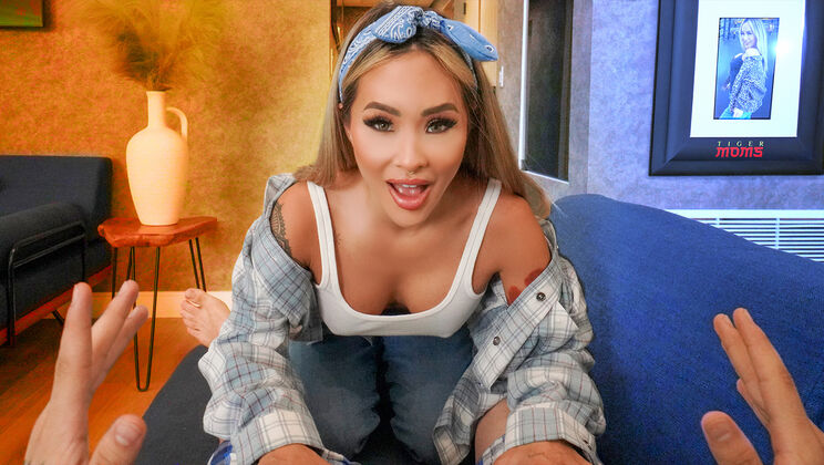 [TigerMoms] - Young Man Fucks Older Asian Woman - Elias Cash - Linda Lan