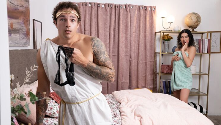 [TransAngels] - Reverse Cowgirl Ruckus in the Sorority - Andylynn Payne - Jayden Marcos