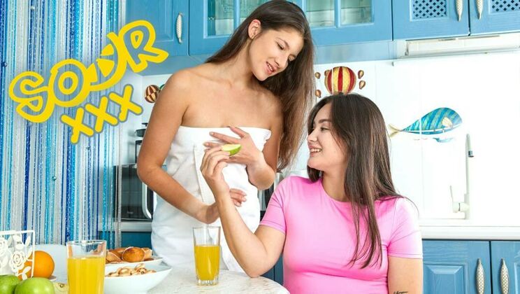 [ClubSweethearts] - Sour and Sweet Lesbians Fingering - Kamilla C - Amelia Ost