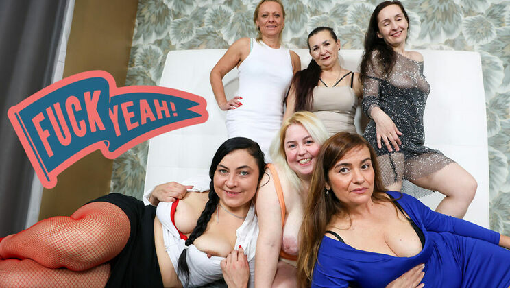 [Grandmams] - Blonde Granny Seduction: Mature Blowjobs and Cumshots