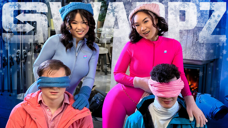 [SisSwap] - Taboo Foursome with Petite Asian Lovelies