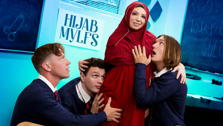 [HijabMylfs] - Facial, Deepthroat, and More - Rion King - Kiki Daire - Josh Rivers - Axel Haze