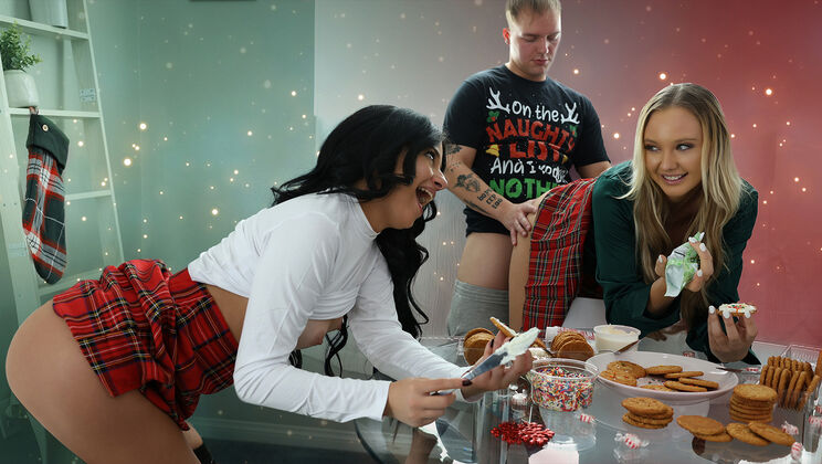 [MylfClassics] - Big Tits, Bigger Desires: A Free Use Xmas - Paisley Porter - Joshua Lewis - Vanessa Marie