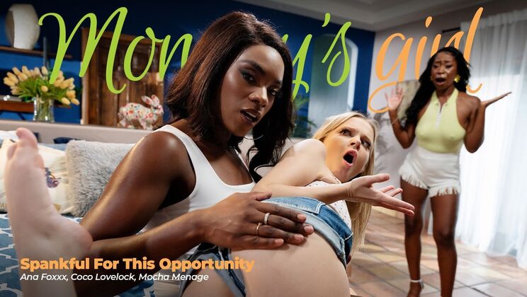 [Girlsway] - Lesbian Stepmom and Petite Stepdaughter - Ana Foxxx - Mocha Menage - Coco Lovelock