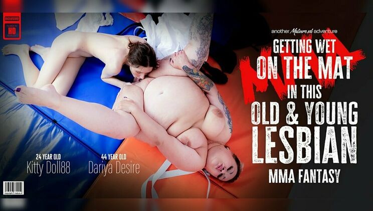 [Mature.nl] - Lesbian Mature and Young: Dariya Desire and Kitty Doll's Sex - Kitty Doll88 - Dariya Desire