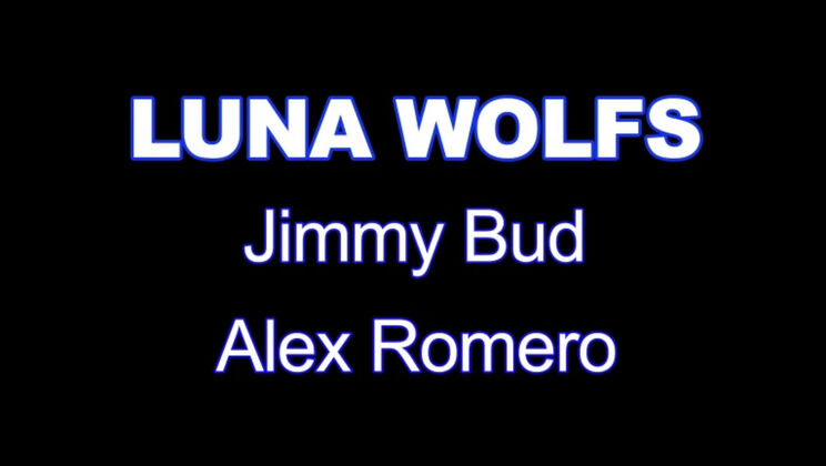[ScenesXXXX] - Luna Wolfs gets DP'd by two young studs - Luna Wolfs