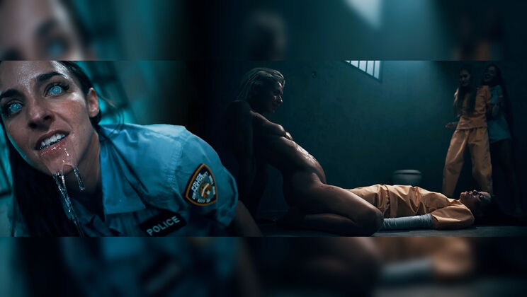 [Parasited] - Ohana Petite & Amirah Adara in Caged Lesbian Fetish Fun