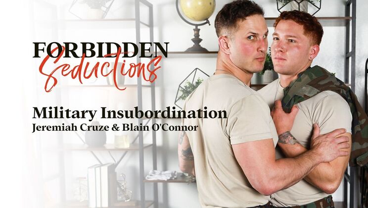 Jeremiah & Blain’s Forbidden Military Fuck - Rough Anal