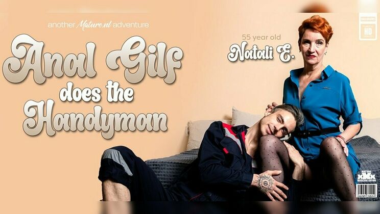 [Mature.nl] - Naughty Natali E. Gets Facefucked & Cum on Pussy