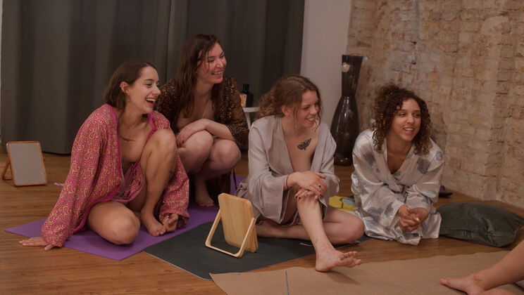 [Ersties] - Innana & Medea in Shaved Pussy Action