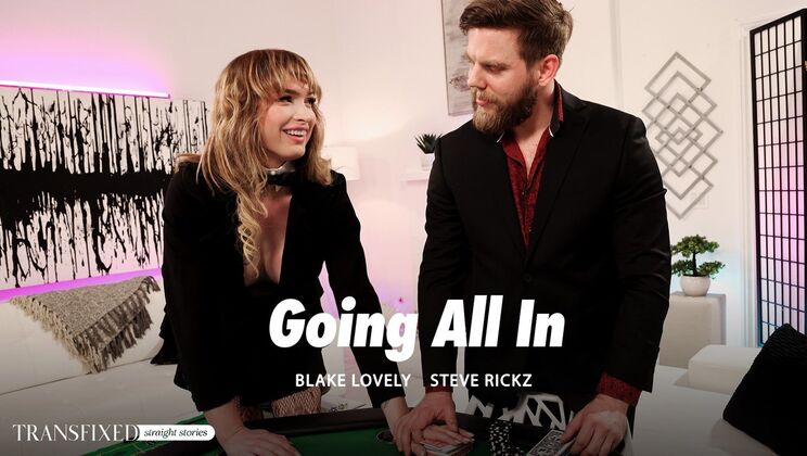 [Transfixed] - Massive Cock Makes Blake Gag and Swallow - Blake Lovely - Steve Rickz