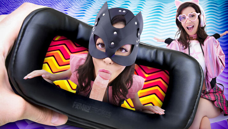 [SisLovesMe] - Stepbrother Fucks Petite Stepsister in VR