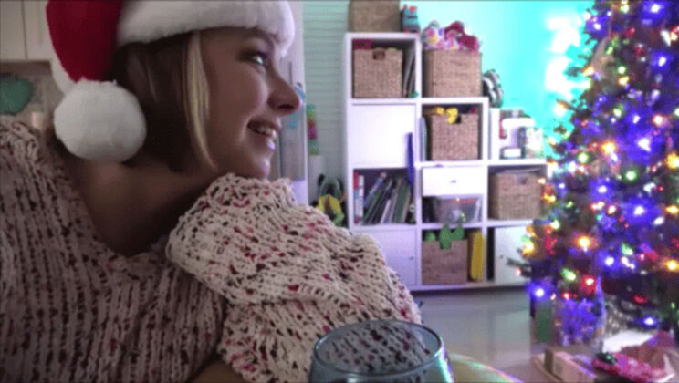 [MomComesFirst] - Big Tits and Cumshots at the Christmas Party - Brianna Beach