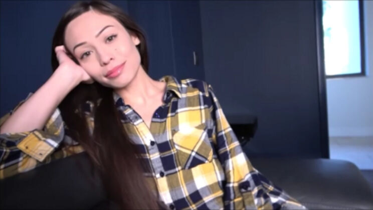 [PerfectGirlfriend] - Big Butt Brunette Natasha Ty Gets Cumshot and Blowjob - Natasha Ty