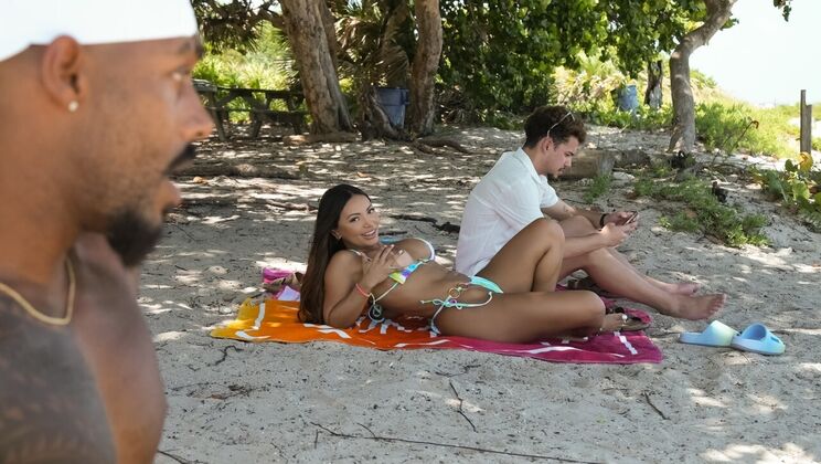 [RKPrime] - Anal Doggystyle with Brandy on Beach - Dickdealer Don - Brandy Salazar