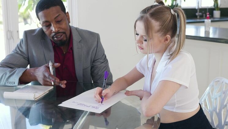 [PornWorld] - Dining Room Sex with BBC for Horny Coco Lovelock - Isiah Maxwell - Coco Lovelock