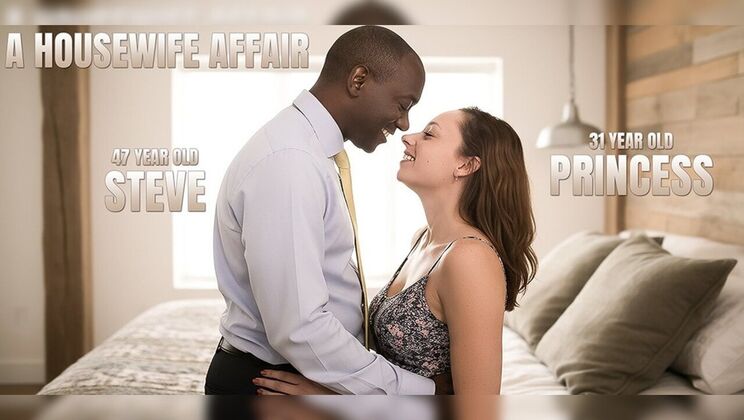 [Mature.nl] - Interracial creampie for skinny hairy housewife Princess - Steve B. - Princess (EU)