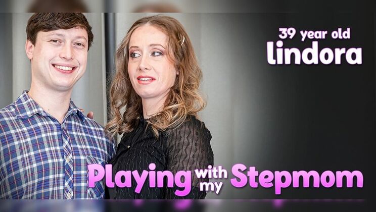 [Mature.nl] - Natural Tits Stepmom Gives Standing Blowjob to StepSon's Big Cock - Lenny Yankee - Lindora