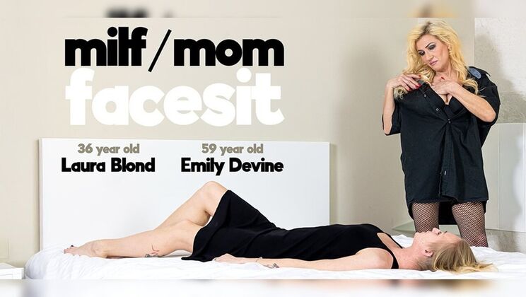 [Mature.nl] - Czech mature lesbians Laura & Emily love facesitting fetish - Emily Devine - Laura Blond