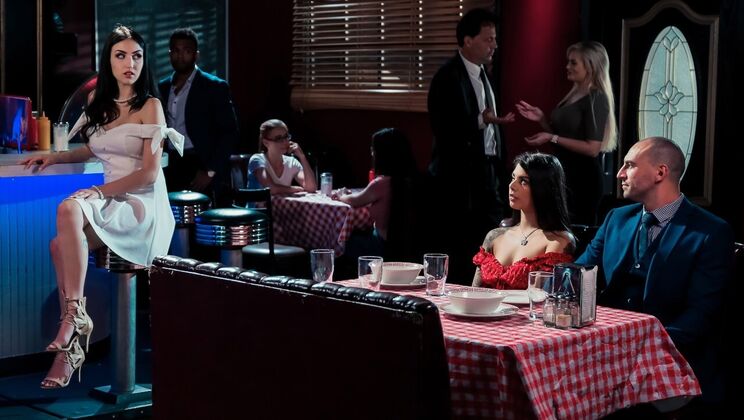 [DigitalPlayground] - Natural Tits Latina Cheats with Small Tits Brunette - Gina Valentina - Jade Baker