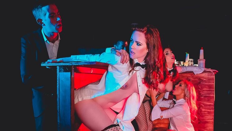 [DigitalPlayground] - Hole of Glory: Brunette & Redhead Lick Pussy and Ass - Cayla Lyons - Ella Hughes - Xander Corvus - Antonia Sainz - Danny D