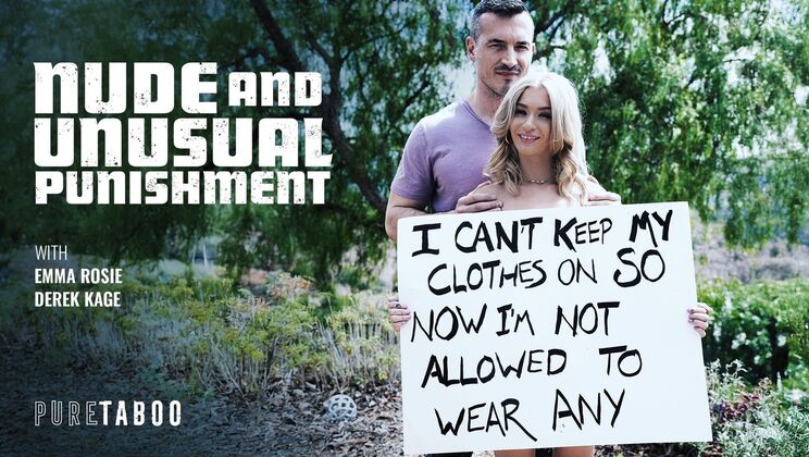 [PureTaboo] - Unusual Punishment for Teen Emma Rosie Rough Sex Doggystyle - Emma Rosie - Derek Kage