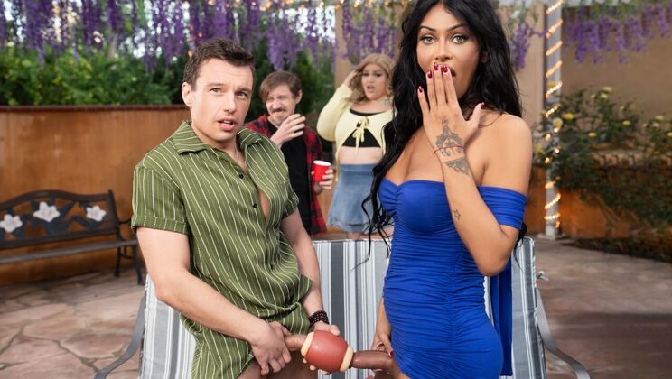 [TransAngels] - Victoria Grant Masturbates Before Balls Deep Hardcore Sex - Johnny Palms - Victoria Grant