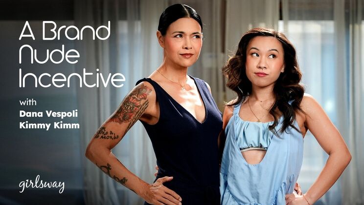 [Girlsway] - Kimmy Kimm's Tattooed Lesbian Action - Dana Vespoli - Kimmy Kimm