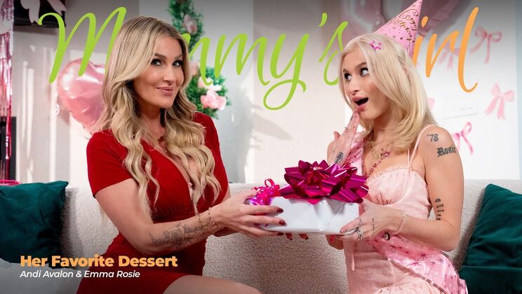 [Girlsway] - Natural Big Tits Lesbian Sex With Blonde Teen and MILF - Emma Rosie - Andi Avalon