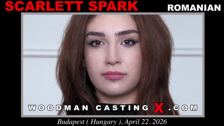 Young Scarlett Spark: Anal, Blowjob, and Spanking Fun