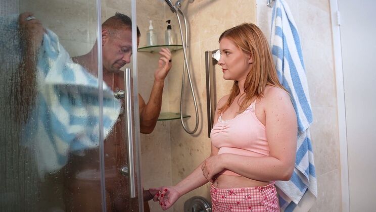 Peter Fitzwell Gives Harlow West His Morning Load