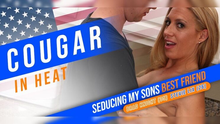 Brad's Cum Gets Sucked by Blonde Stevie Lix
