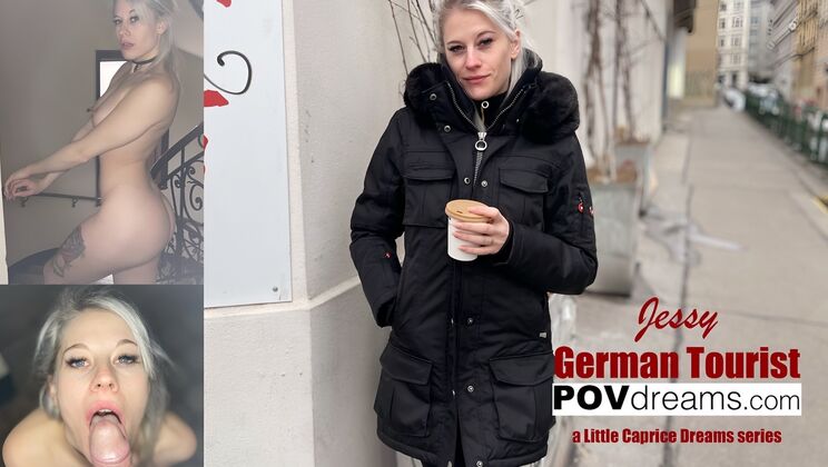 Blonde Tourist Jessy Gets Public POV Bang From Marcello